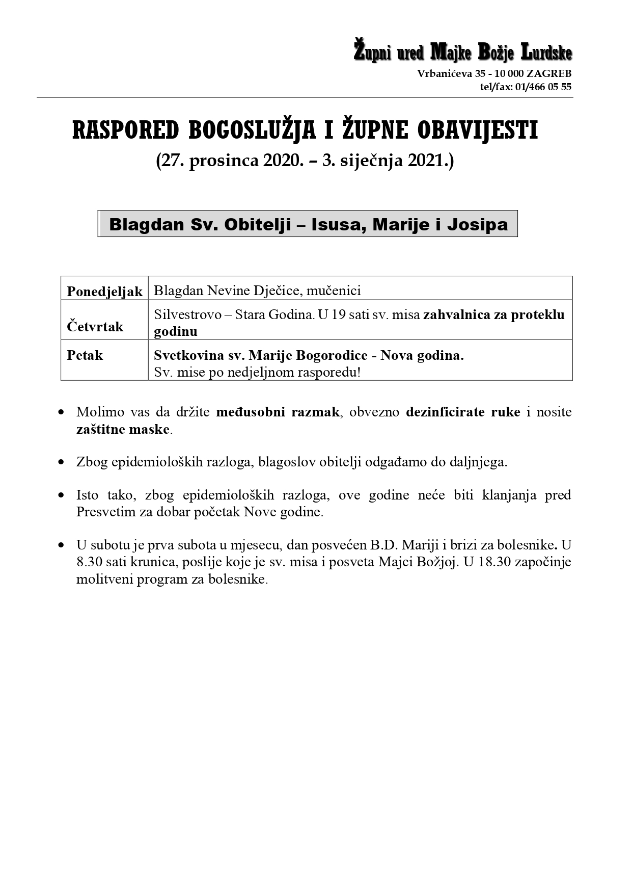 Blagdan Sv. Obitelji