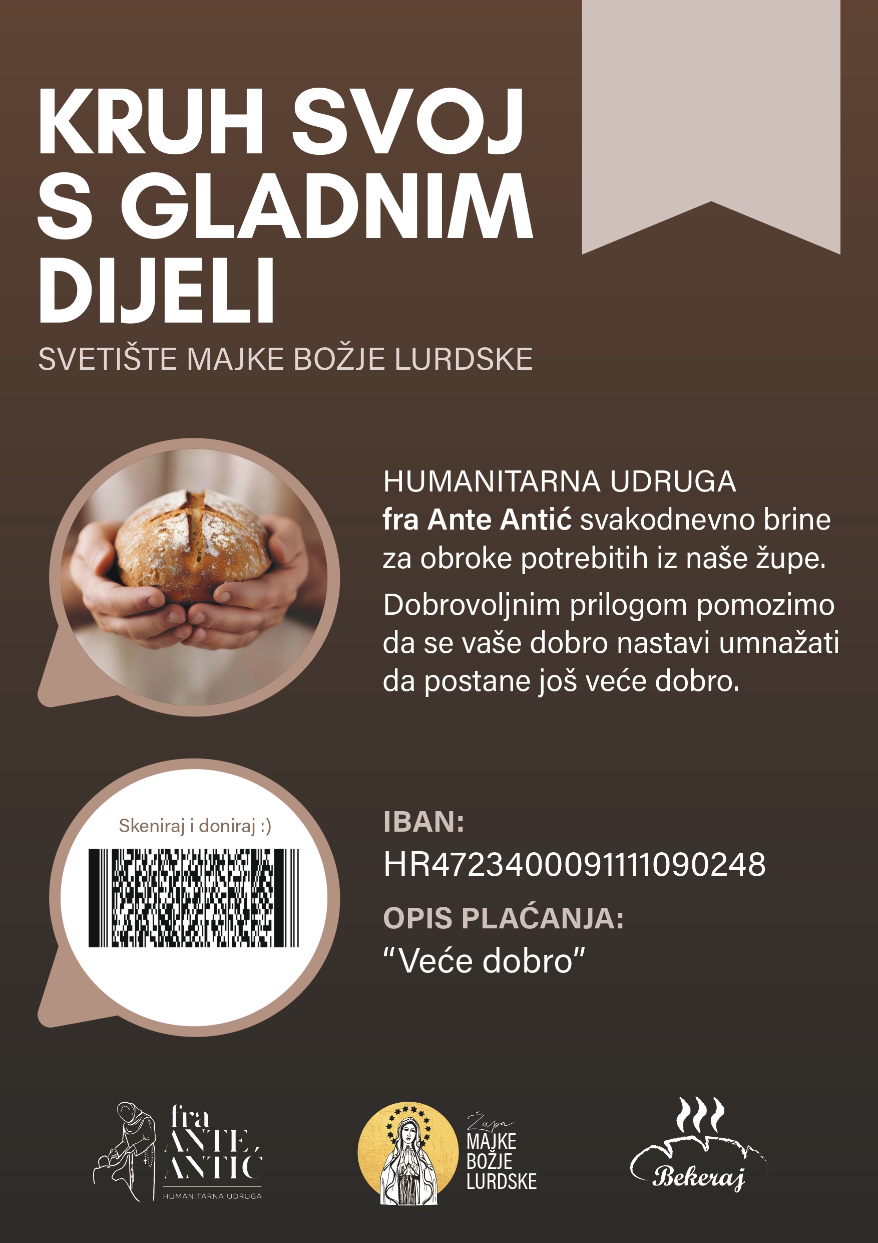 Akcija Veće dobro – Kruh svoj s gladnim dijeli