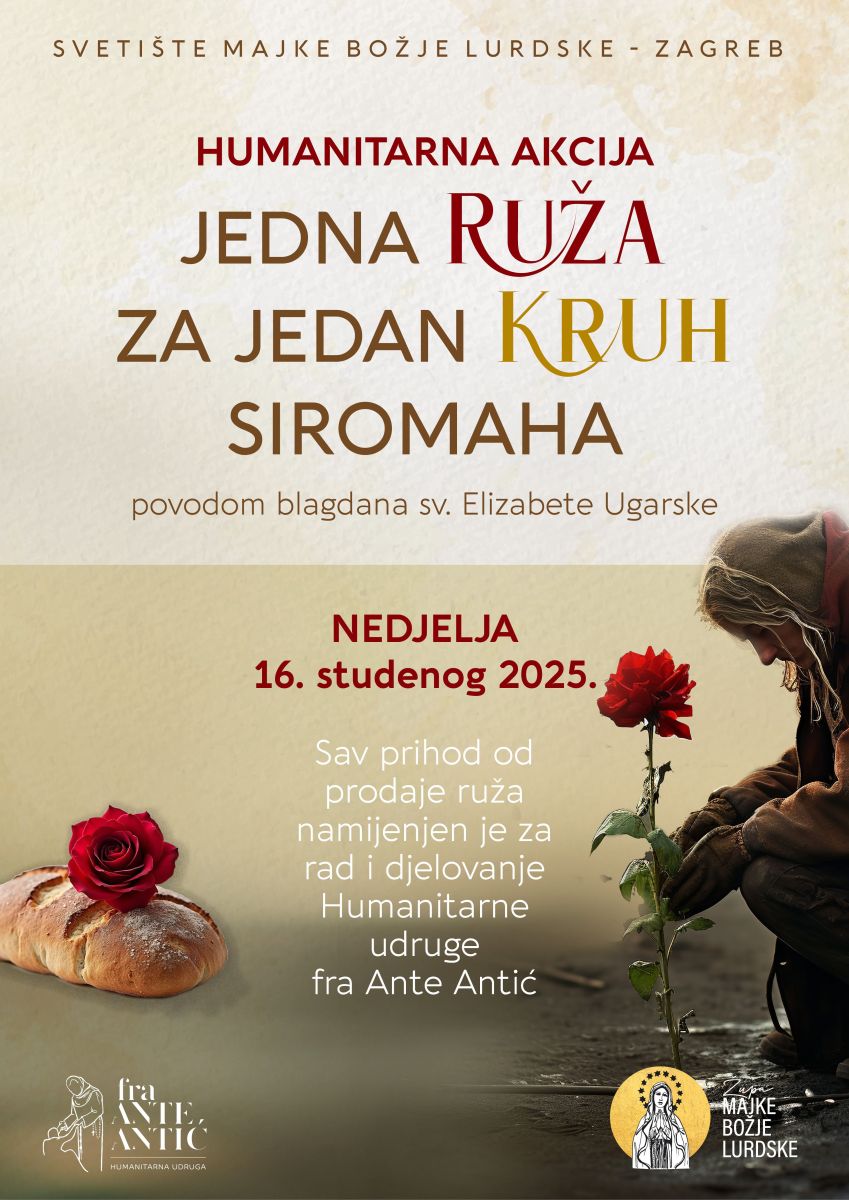 Humanitarna akcija “Jedna ruža za jedan kruh siromaha”
