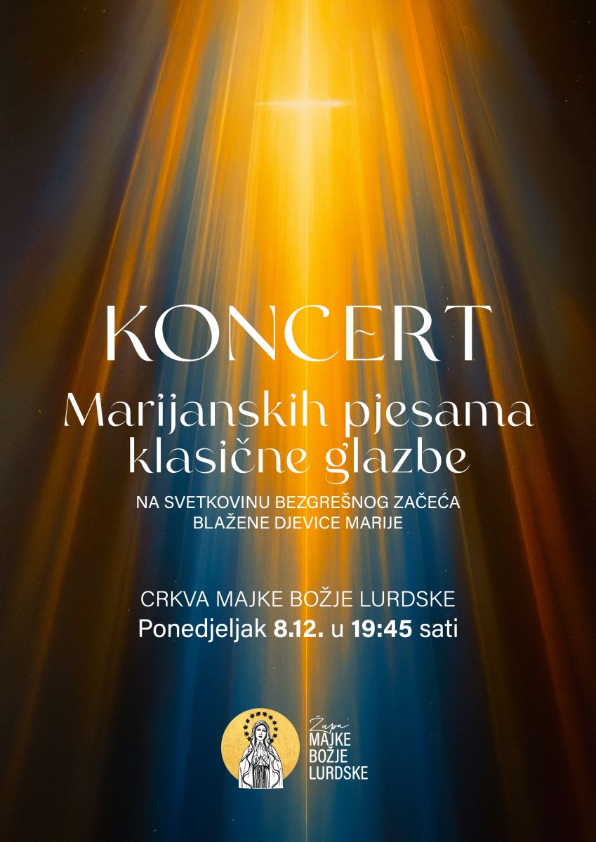 Koncert Marijanskih pjesama klasične glazbe