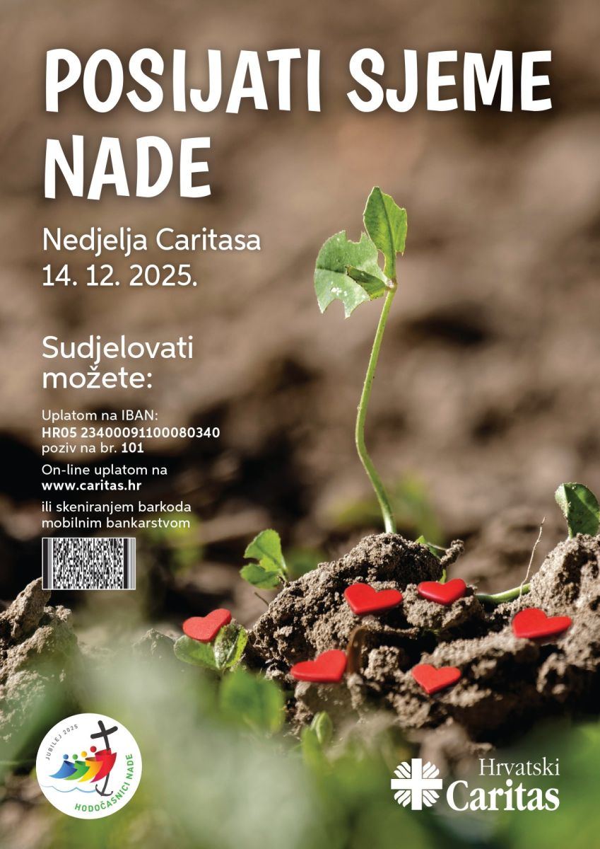 Nedjelja Caritasa – “Posijati sjeme nade”