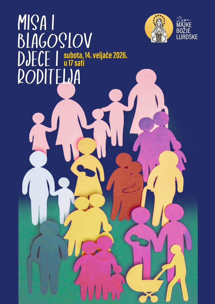 Blagoslov djece i roditelja povodom svetkovine Majke Božje Lurdske 2026.