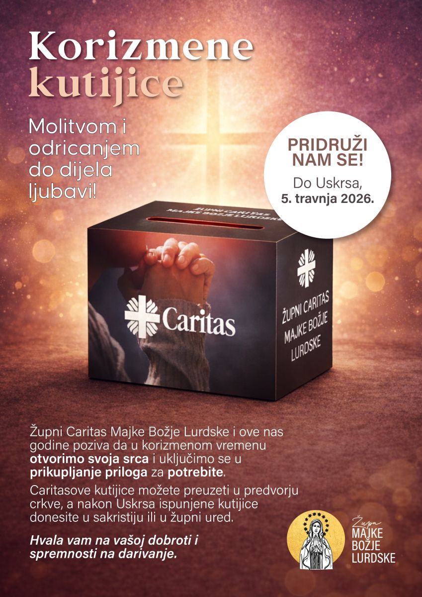 Caritasove korizmene kutijice