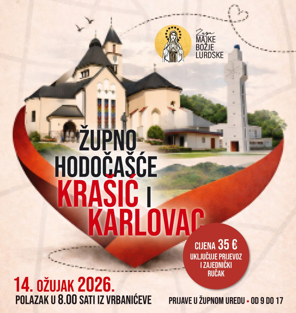 Hodočašće u Krašić i Karlovac