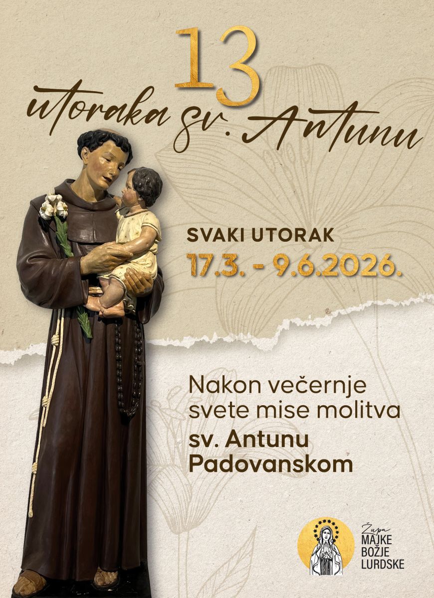 Pobožnost “trinaest utoraka u čast sv. Antuna”