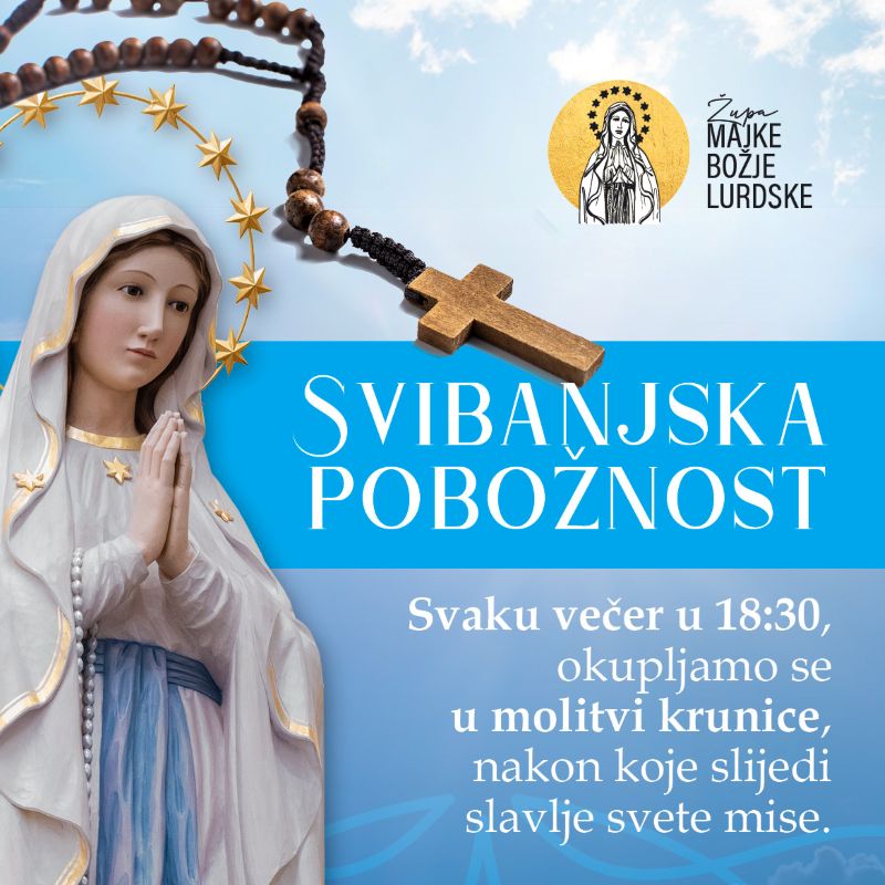 Svibanjska pobožnost – cijeli mjesec molit ćemo za postojeća i nova duhovna zvanja