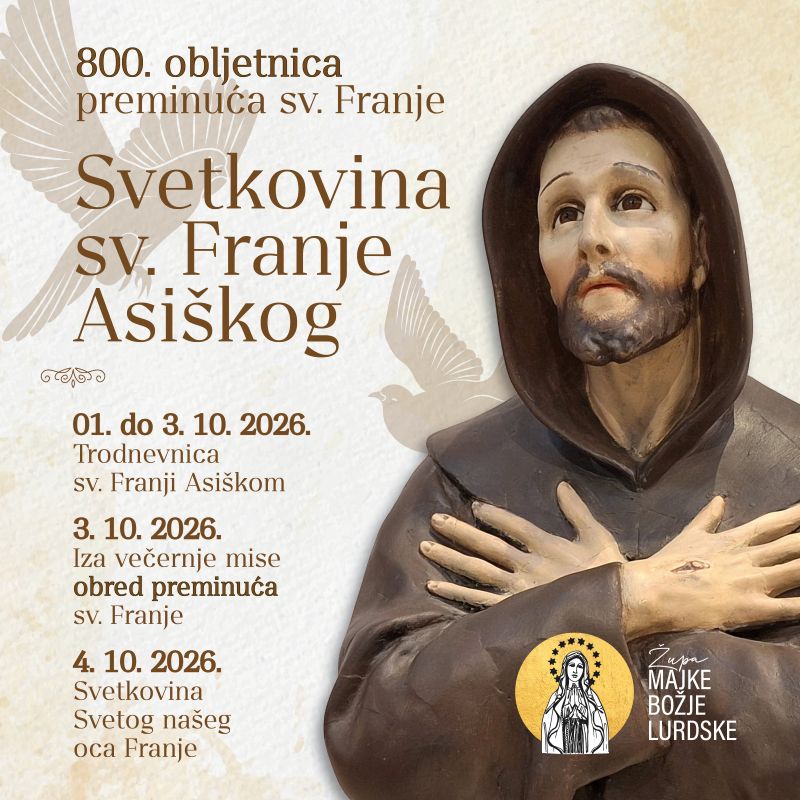 Trodnevnica i svetkovina sv. Franje Asiškog