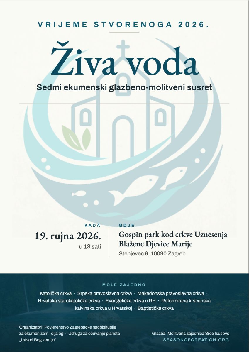 Sedmi ekumenski glazbeno-molitveni susret „Živa voda”
